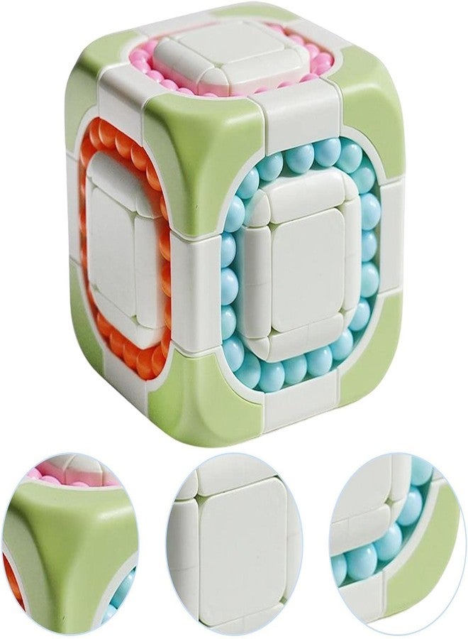 Mummy Please Cube Shaped Puzzle Magic Bean Square Board Game with Colorful Beads,Educational Learning Toy for Kids【Pack of 1】 - Image 1