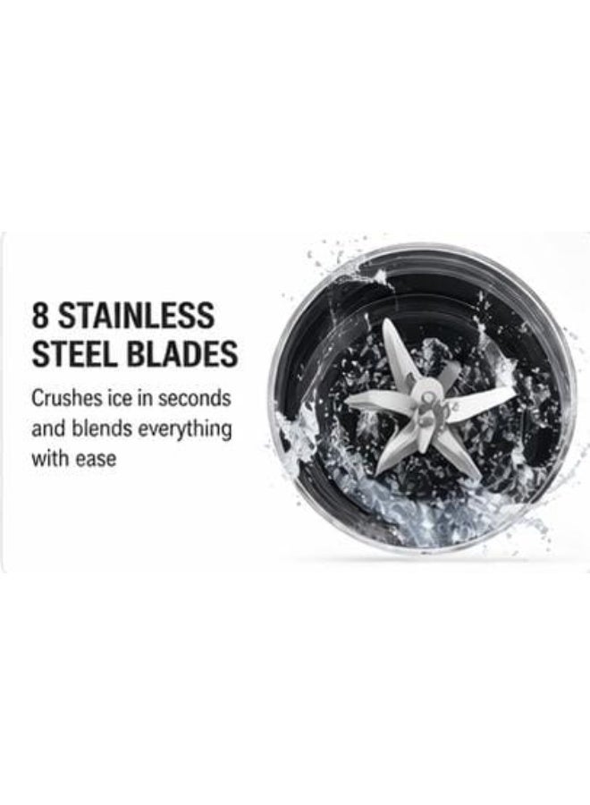 Seven CREST High Power Blender 12000W 3L Large Capacity 8 Stainless Steel Blades 32000RPM Professional Mixer Grinder Smoothie Maker Ice Crushing Kitchen Blender - Image 4