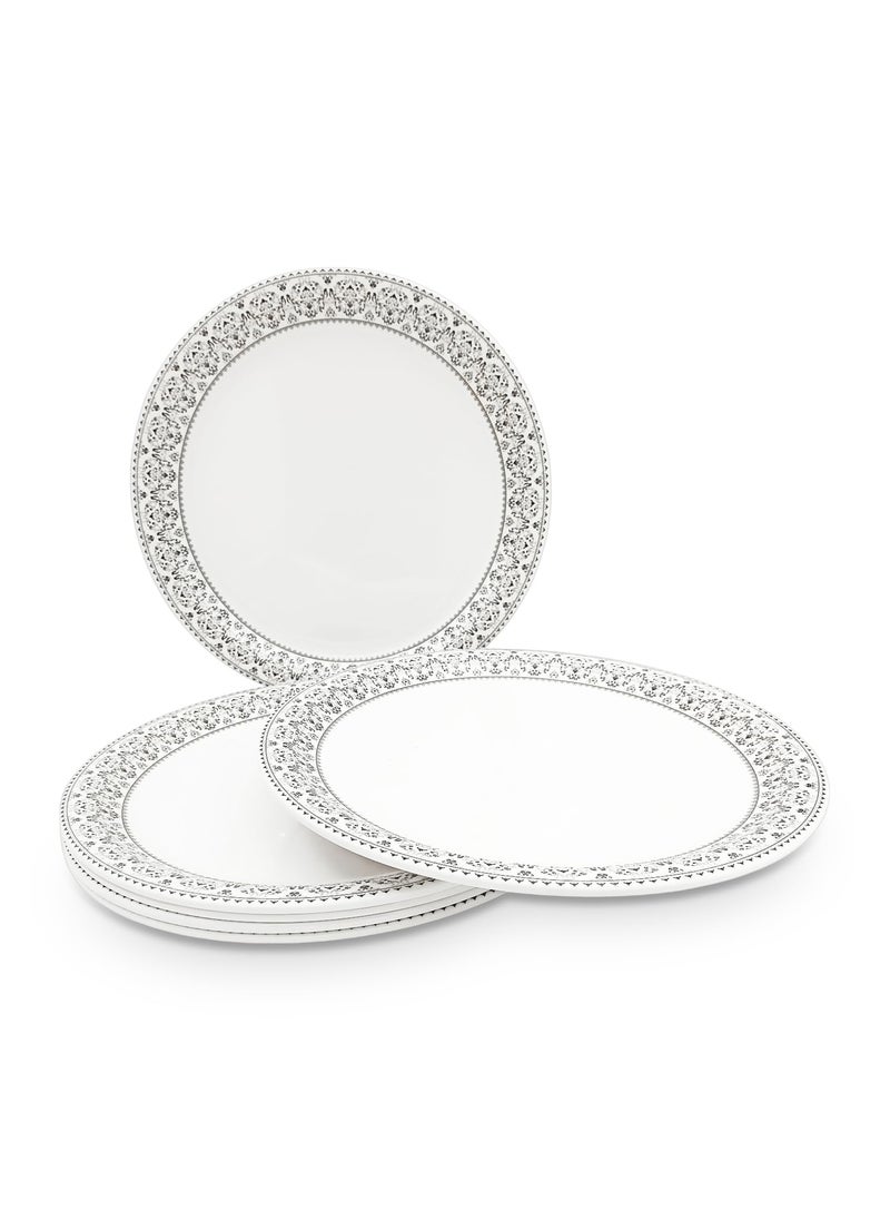 Superware Superware | Pure Melamine | Small Plate Set – Manila Grey 7.5” (6 nos.) | Stain Free, Glazed Finish  - Image 5