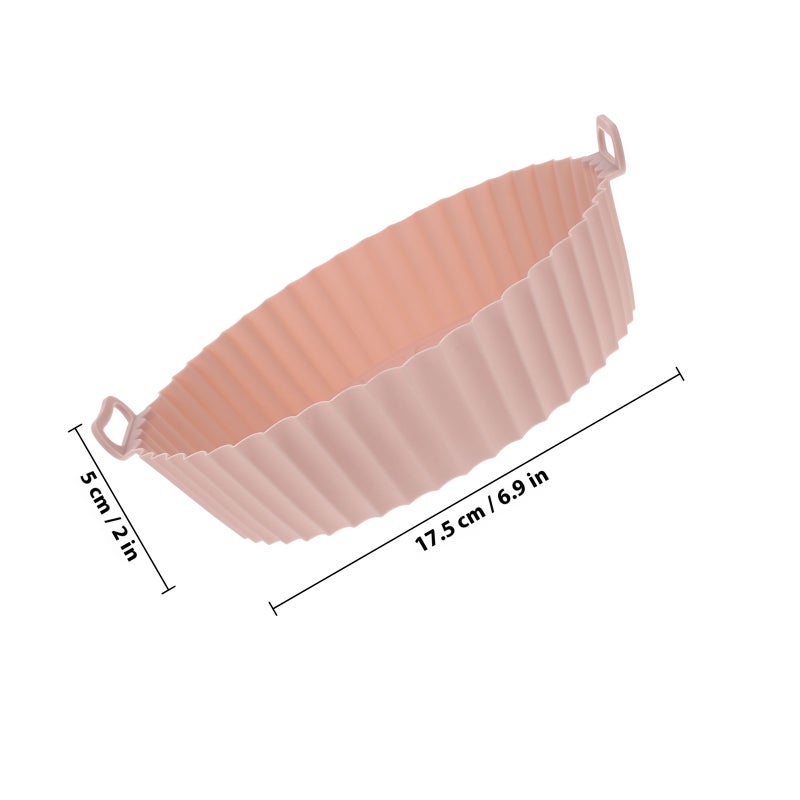 Air Fryer Silicone Liner Reusable Silicone Pot for Air Fryer Non-stick Air Fryer Silicone Pot Liner - Image 2