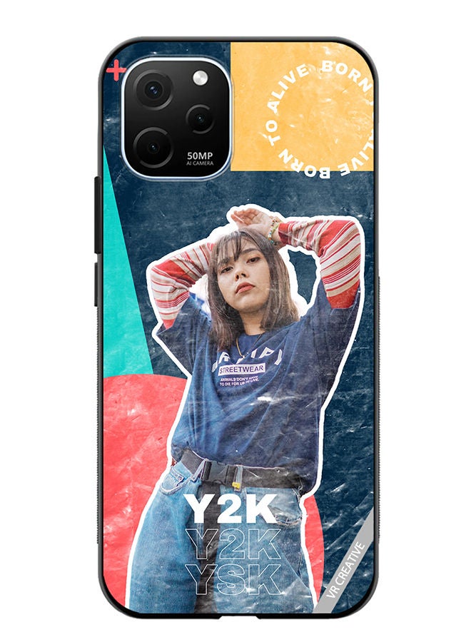 VR CREATIVE Protective Case Cover For Huawei Enjoy 50z Y2K Design Design Multicolour - Image 1