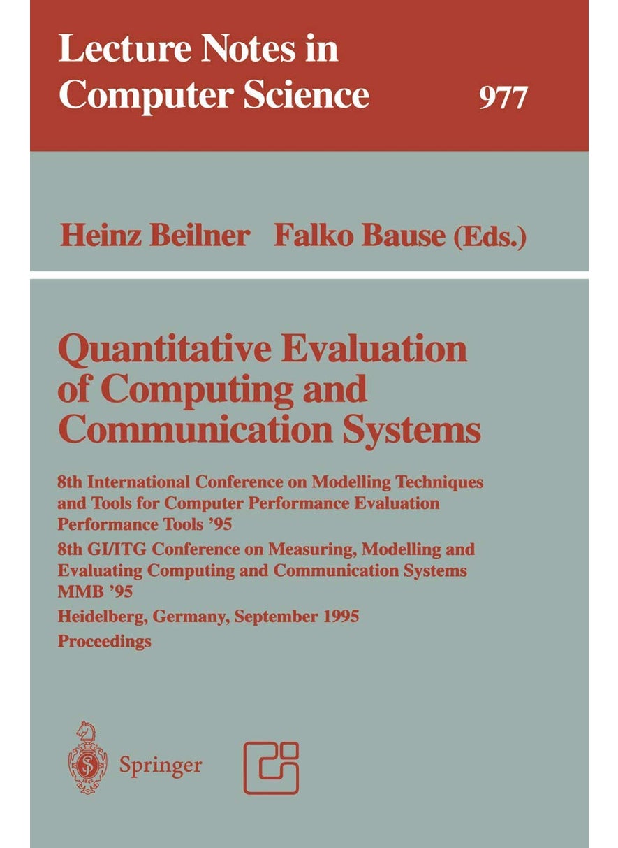 Quantitative Evaluation of Computing and Communica: 8th International Conference on Modelling Techniqu 