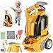 Arrowbash Kids Pressure Washer Clean Car Wash Power Washer with Cleaning Kit Manual Pressure Adjustable Water Gun Spray Pretend Tools Role Playing Cleaning Birthdays Gift for Boys Girls - Image 2