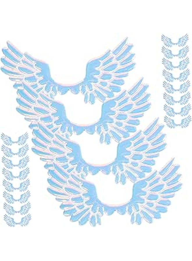 20pcs Embroidered Applique Patches for Clothing Crafts Home Decor Sew or Glue On - Image 1