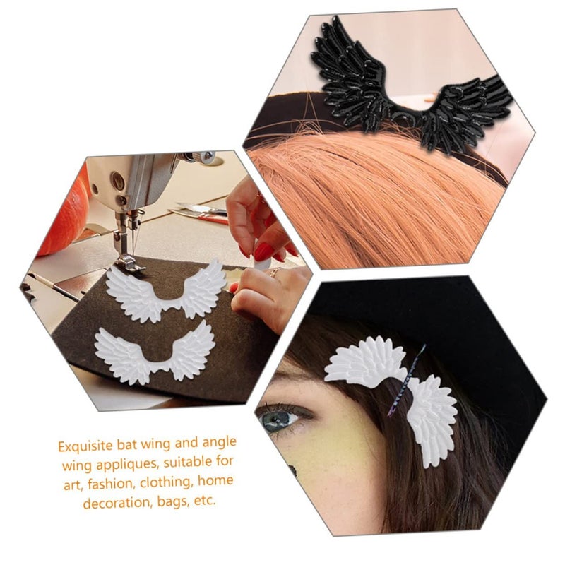 20pcs Embroidered Applique Patches for Clothing Crafts Home Decor Sew or Glue On - Image 4