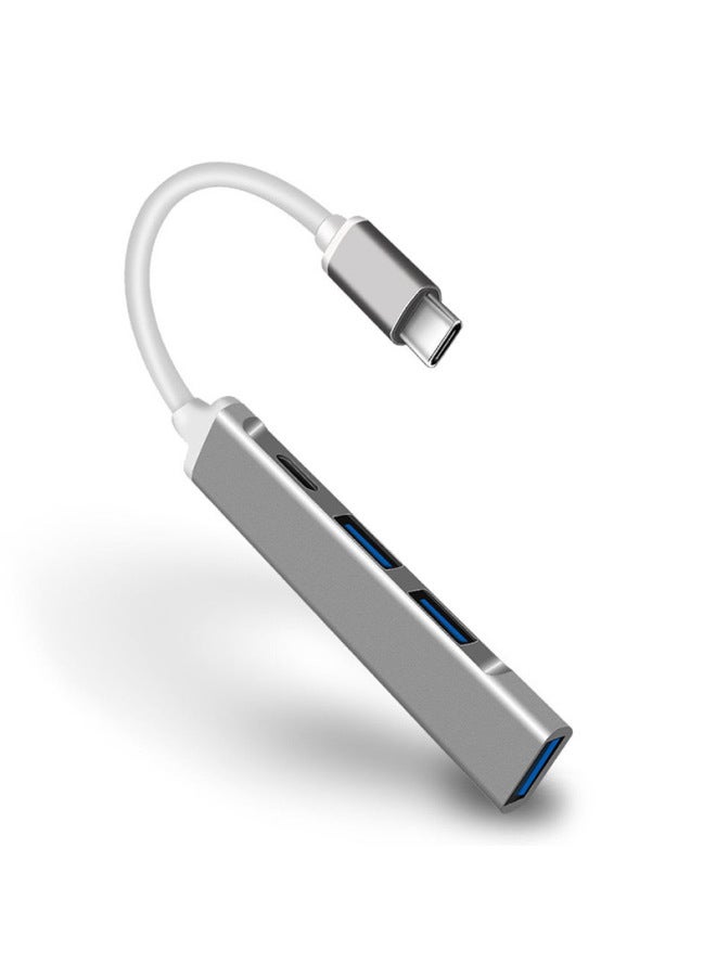 Neutral Usbtypec Hub Splitter Expansion Dock 4 In 1otg Hub Adapter Adapter U Disk - Image 1