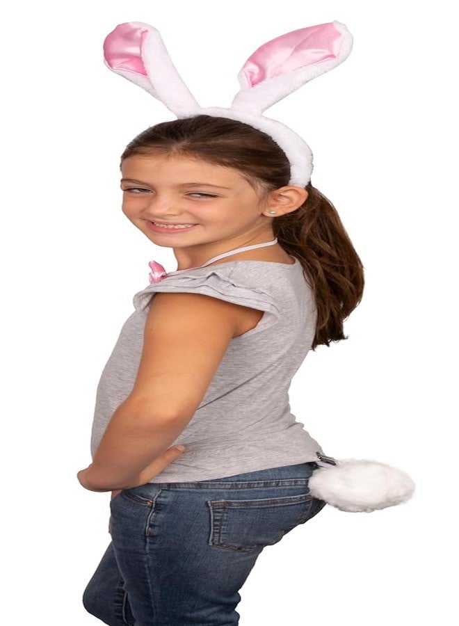 بارتيسانث طوق رأس من الفرو على شكل آذان أرنب أبيض ووردي من بارتسانثي - قطعة واحدة - Image 5