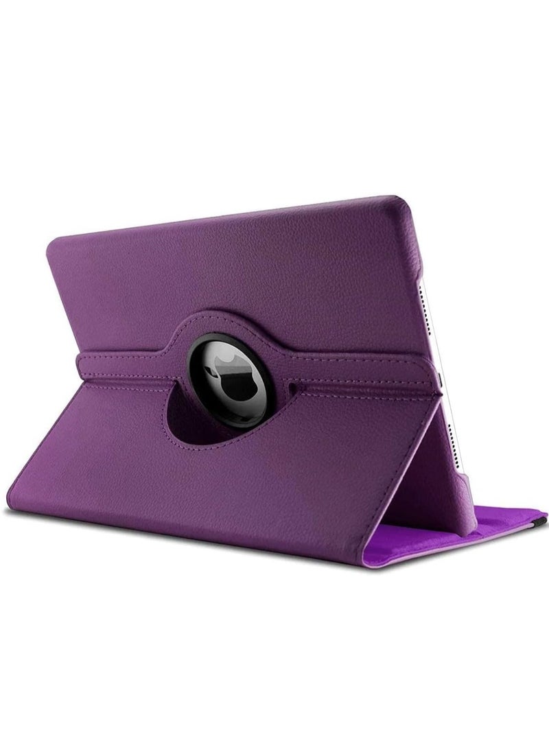 Smart 360 Degree Rotating Stand Case Cover for Apple iPad 10.2 Inch (9th Gen 2021, 8th Gen 2020, 7th Gen 2019) - Purple