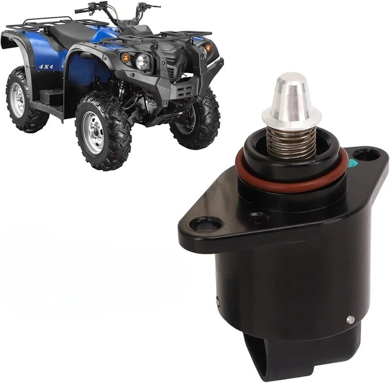 Black Idle Air Control Valve Compatible With UTV 400cc 500cc 550cc EFF Fuel Injection Speed Control Replacement - Image 4