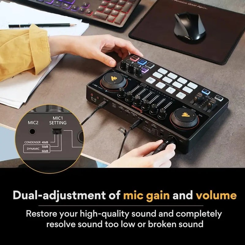 ماونو ملحقات كاميرا maono, Sound Card - Image 3