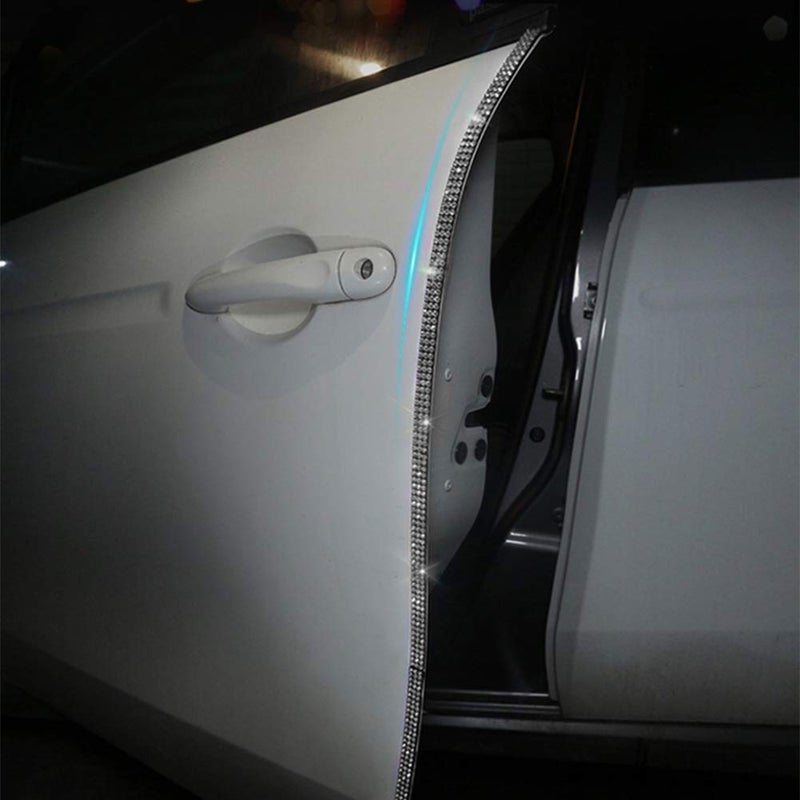eing 4 x Car Door Edge Strip Scratch Resistant Rubber Strip 90cm White - Image 1