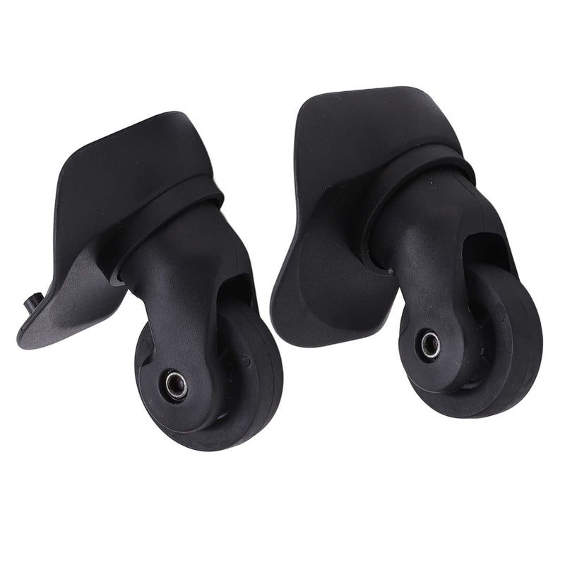 Generic Natudeco 1 Pair A23 Luggage Replacement Wheel Durable Silent Swivel Suitcase Luggage Casters Repair Parts - Image 1
