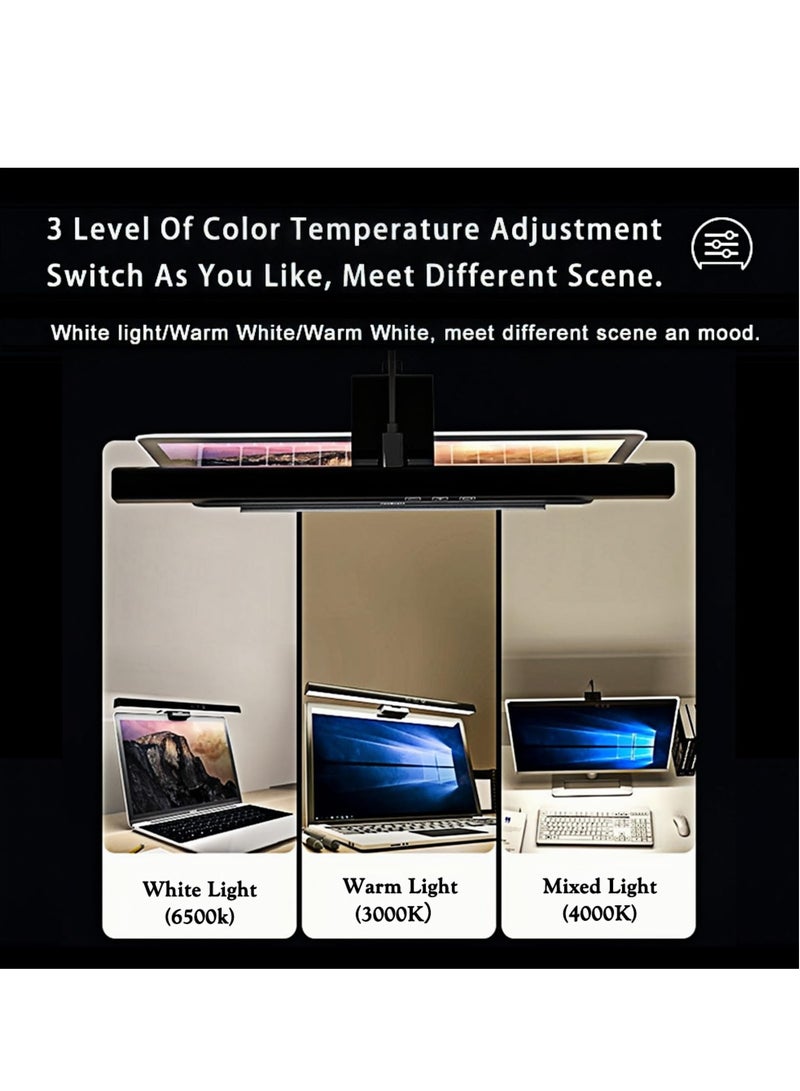 Loquat Computer Monitor Lamp Desk Lamp Touch Control Dimmable 3 Color Temperature for Office Home - Image 5