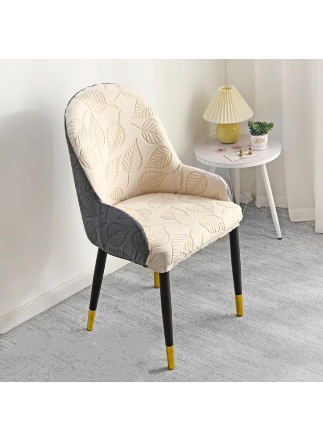 Arabest Chair Covers,Removable,Set of 4 Washable, Solid-Color  (Pet-Friendly) — Modern, Soft Slipcovers for Hotels, Parties, and Restaurants - Image 1