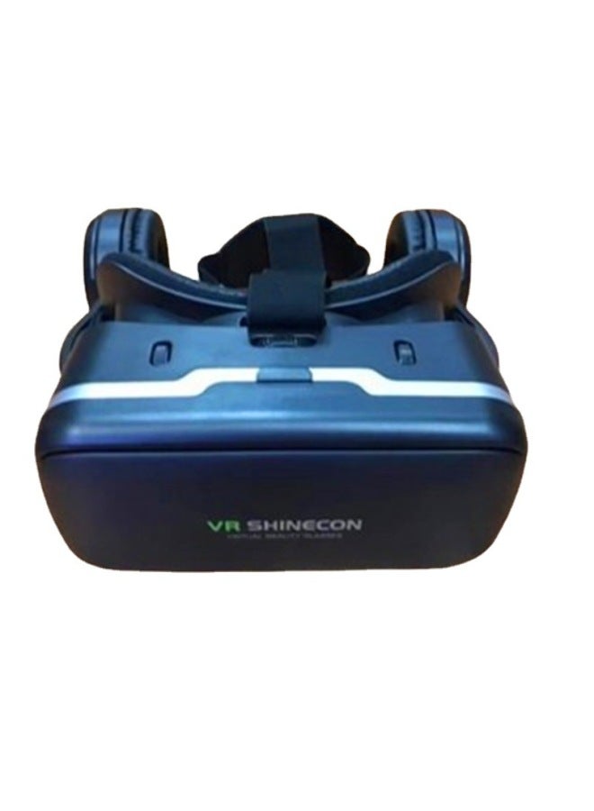 VRSHINECON VR Glasses Thousand Magic 6 Generation G04E/A Headset Version Mobile Phone 3D Virtual Reality Helmet Panorama-Color:G02ED+052 - Image 5