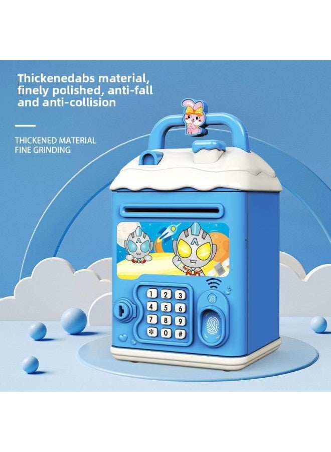 Can't Get In And Out Of The Year Piggy Bank Only Boys Password Box Kulomi Savings Girls Children Can Save And Free Shipping-Color:Kt Cat☀Password Key Unlock Without Automatic Banknote Rolling☀Rechargeable Version - Image 4
