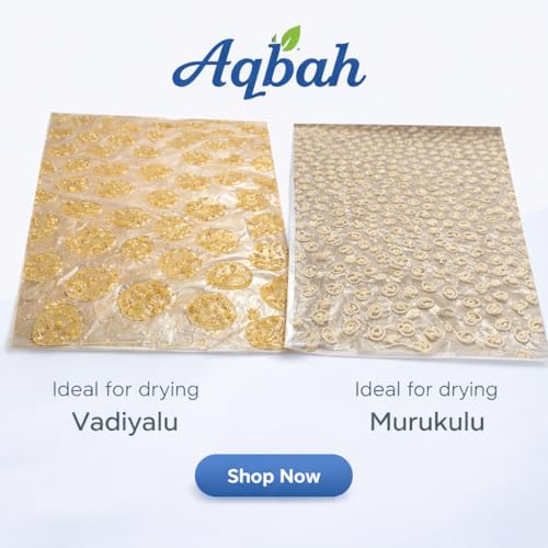 Aqbah Pack of 2 (54 X 78 inch) Transparent Polythene Sheet Heavy Duty for Drying Papad, Pickle & Snacks | Waterproof, Washable & Reusable Plastic Sheet for Kitchen & Multipurpose Use - Image 3