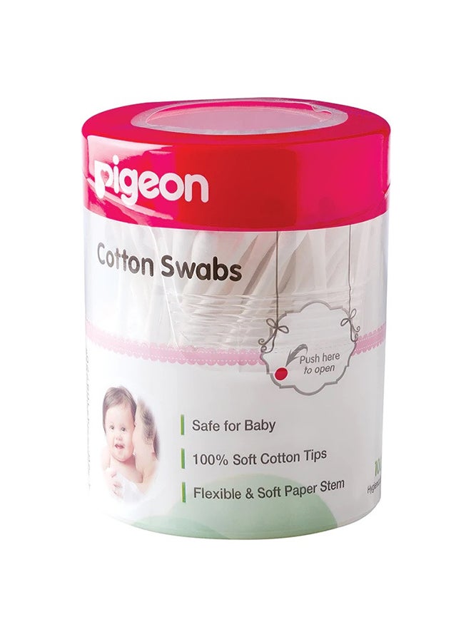 pigeon Cotton Swabs- 100 Pack - Image 1