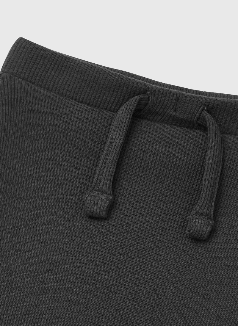 Matalan Baby Charcoal Ribbed Joggers