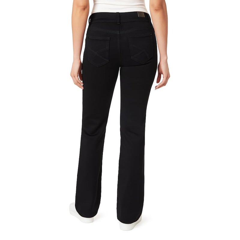WallFlower Luscious Curvy Bootcut Mid-Rise Insta Stretch Denim Juniors Jeans for Women, Abbey, 11 - Image 2