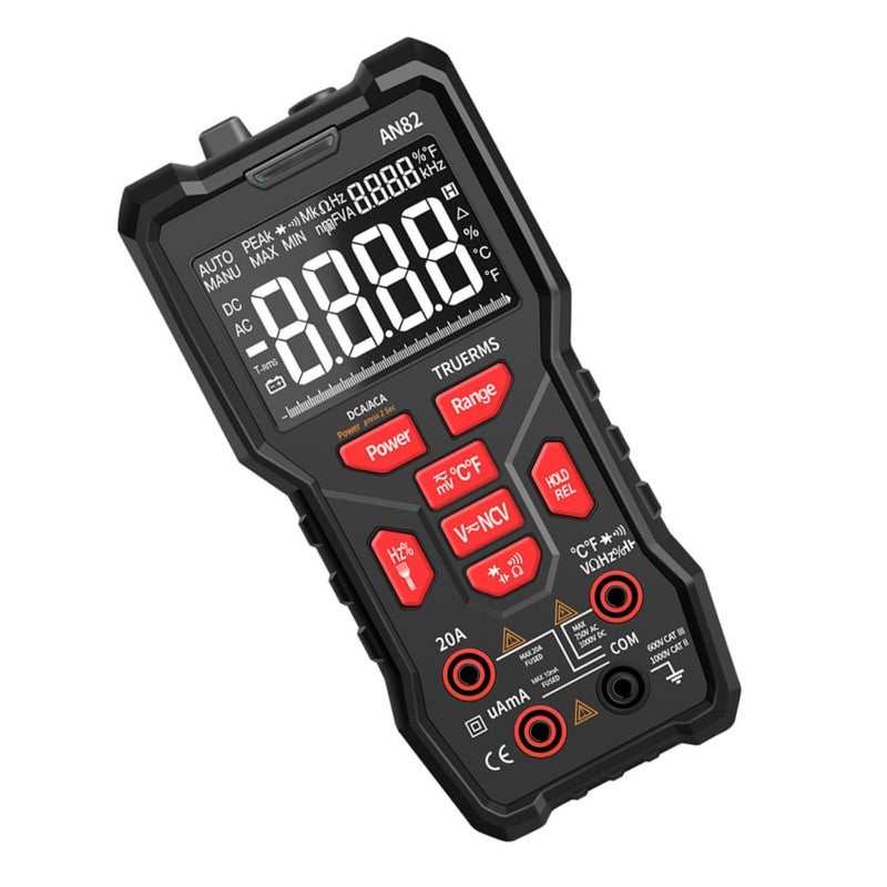 Professional Digital Multimeter Voltage Current Resistance Tester Auto Power Off Double Safety Protection - Image 2