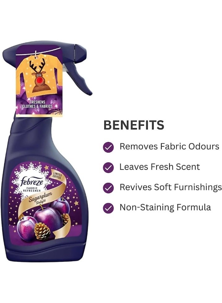 Febreze Fabric Refresher Sugarplum Delight Scent 500ml - Pack of 1 - Image 4