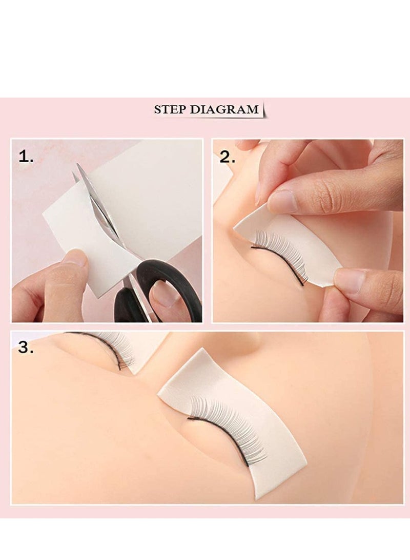 Zikra 5 Rolls Microfoam Foam Tape for Eyelash Extension | Lint Free & Elastic for Best Fitting | Kind to Skin Better than Under Eye Gel Pads - Image 4