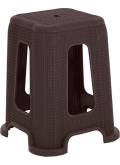 Sağlam Plastik Sturdy Plastic Mandella Sturdy Plastic Knit Stool 6 Pieces Brown 