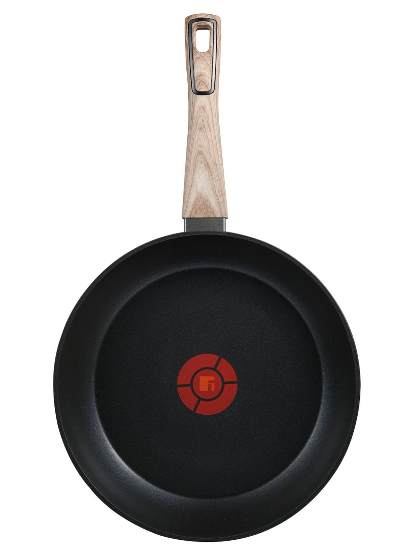 BERGNER ULTIMATE TX FORGED ALUMINUM FRYPAN 26CM WITH HEATDOT TECHNOLOGY, INDUCTION BOTTOM, GREY COLOR, BG36167GY - Image 2