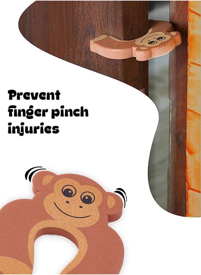 BAYBEE - Baybee 6.5Ft Baby Safety Edge and Corner Guard Protector Roll 3M Pre Taped With 4-Piece Table Corner Protector Cushion Child Safety Corner Edge Protector for Table Furniture Edge Safety Bumpers Brown - Image 1