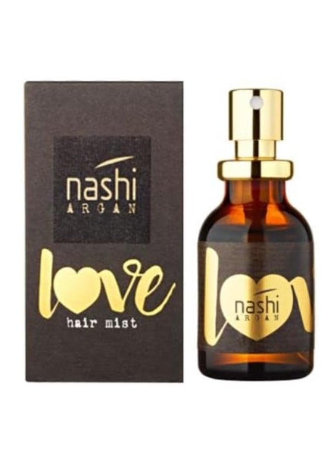 ناشي أرجان بخاخ الشعر "ناشي أرغان لاف" (Nashi Argan Love) سعة 20 مل – عطر للشعر يدوم طويلاً للنساء والرجال - Image 1