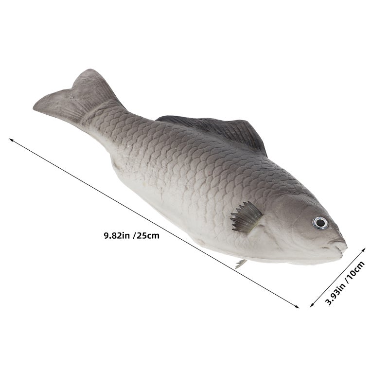 2pcs Artificial Fish Ornament - Fake Food Wall Hanging Model Lifelike Realistic Fish Home Party Kitchen Toys Decoration - Image 5