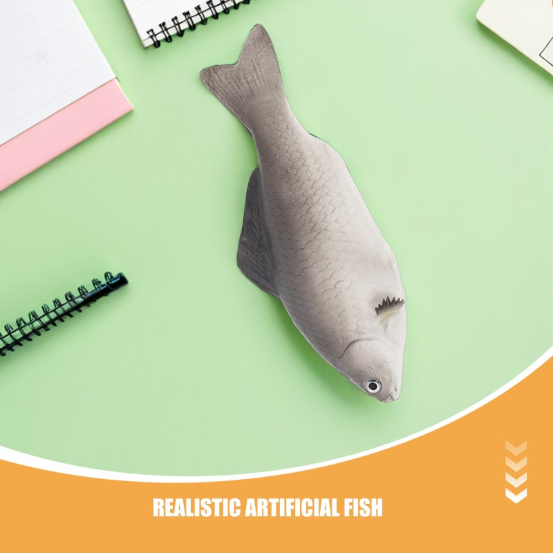 2pcs Artificial Fish Ornament - Fake Food Wall Hanging Model Lifelike Realistic Fish Home Party Kitchen Toys Decoration - Image 2