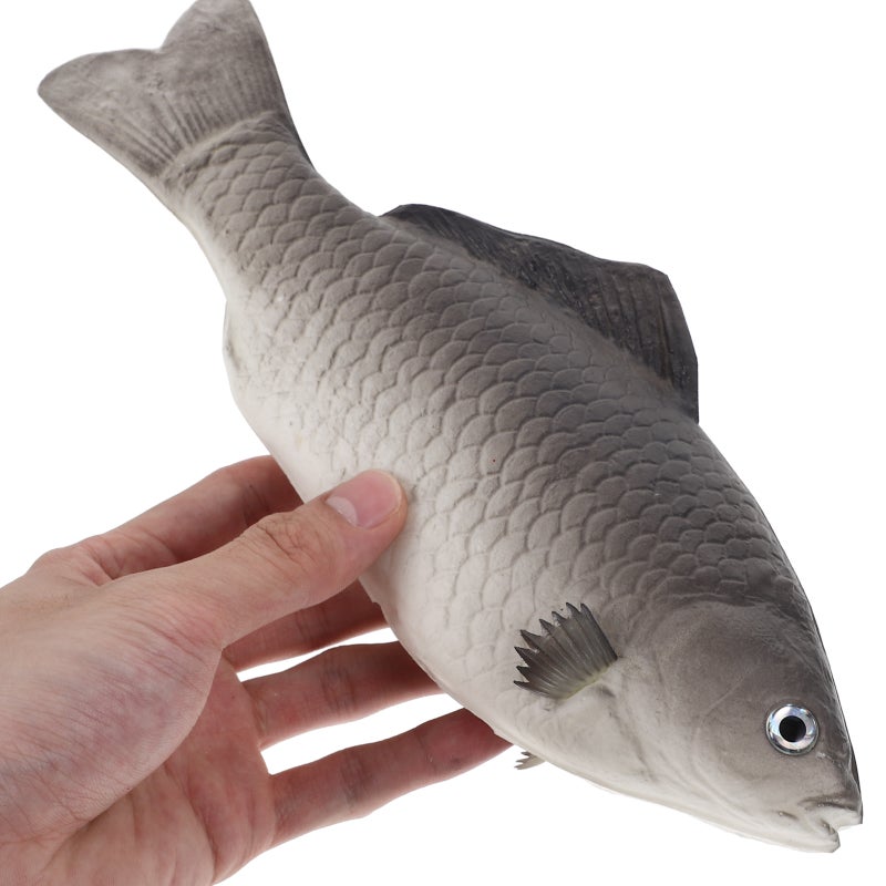 2pcs Artificial Fish Ornament - Fake Food Wall Hanging Model Lifelike Realistic Fish Home Party Kitchen Toys Decoration - Image 4
