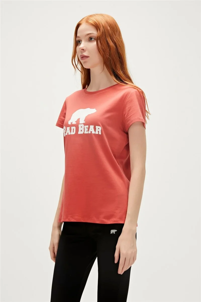 Bad Bear Badbear Men's T-Shirt Logo Tee Cinnamon