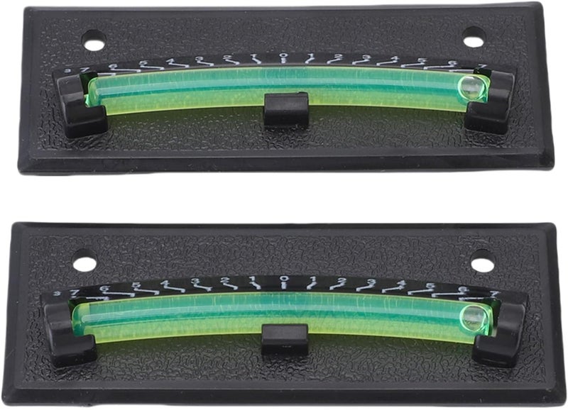 JTLB 2 Pcs Self Adhesive Spirit Level for Motorhome, Long Lasting, 2 Mounting Methods, Accurate Trailer Leveling System, Transparent Liquid for Readings - Image 1