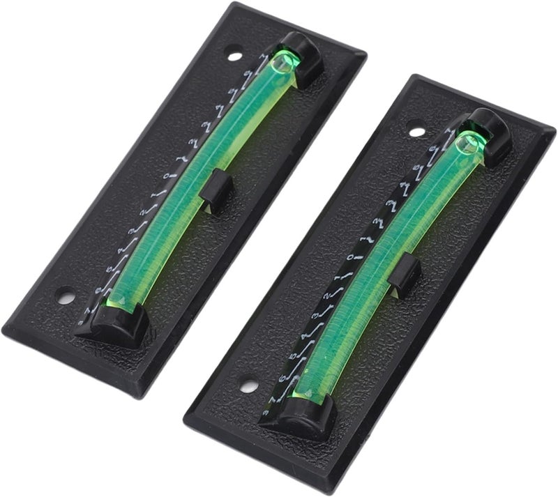 JTLB 2 Pcs Self Adhesive Spirit Level for Motorhome, Long Lasting, 2 Mounting Methods, Accurate Trailer Leveling System, Transparent Liquid for Readings - Image 2