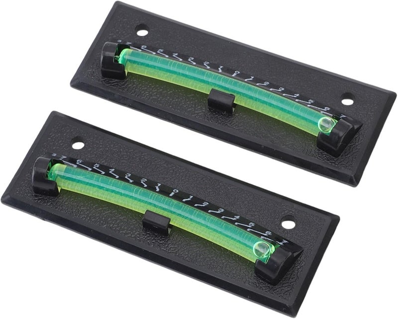 JTLB 2 Pcs Self Adhesive Spirit Level for Motorhome, Long Lasting, 2 Mounting Methods, Accurate Trailer Leveling System, Transparent Liquid for Readings - Image 4
