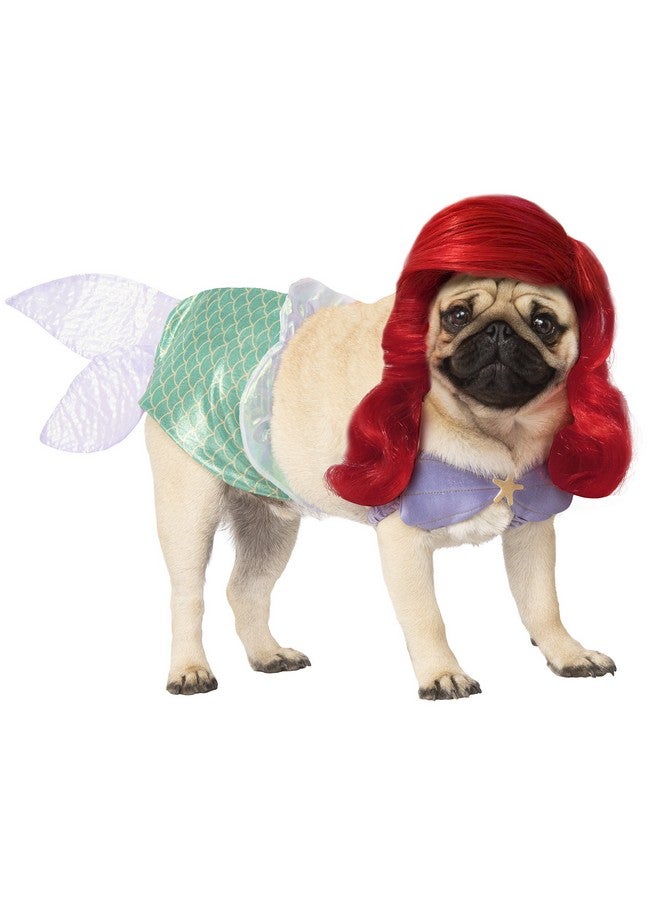 روبيز ديزني: زي الأميرة أريل للحيوانات الأليفة، مقاس كبير جدًا للحفلات ذات الطابع الخاص وعيد الهالوين - Image 1