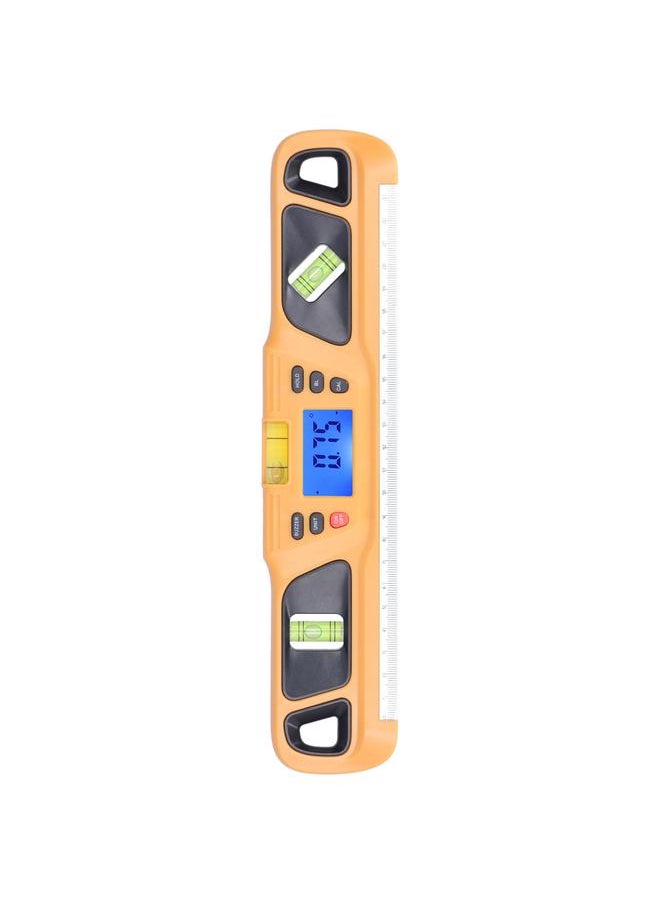 Thoraya High Accuracy Magnetic Spirit Level Levelling Instrument Mini Digital Protractor for Home Decoration Garden WorkOrange  - Image 2