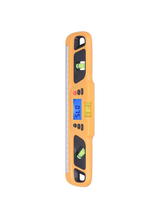 Thoraya High Accuracy Magnetic Spirit Level Levelling Instrument Mini Digital Protractor for Home Decoration Garden WorkOrange  - Image 4
