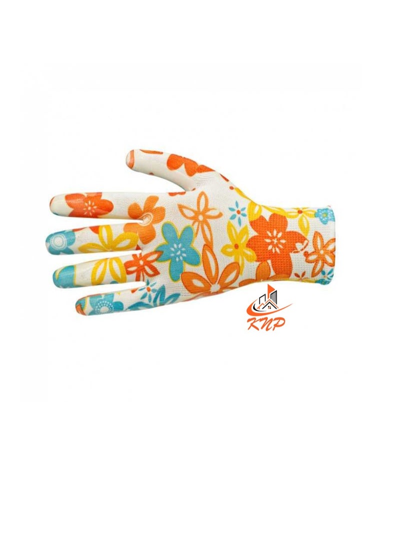 KNP KNP Garden Gloves - Print (Pair)  - Image 1