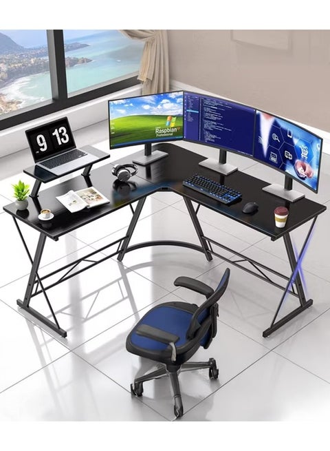 Gaming table, gaming desk, home office table, L-shaped computer desk of high quality and easy to install