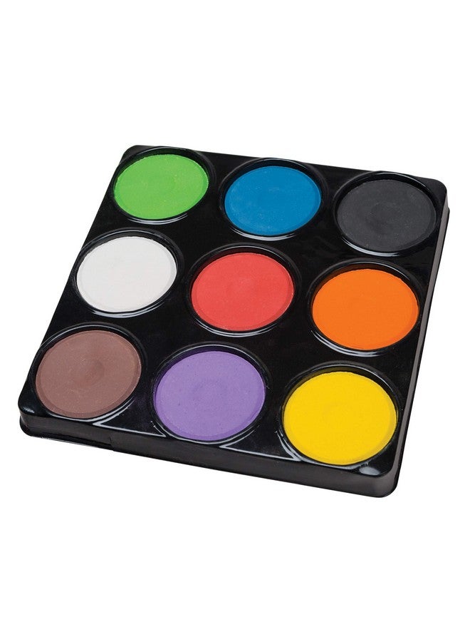 Chenille Kraft Creativity Street Chenille Kraft Tempera Cakes 9 Assorted Colors, 1 Count (Pack of 1) - Image 1