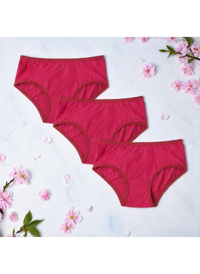zecotex  - Brief Smooth Cotton Hipster Panties - Image 1