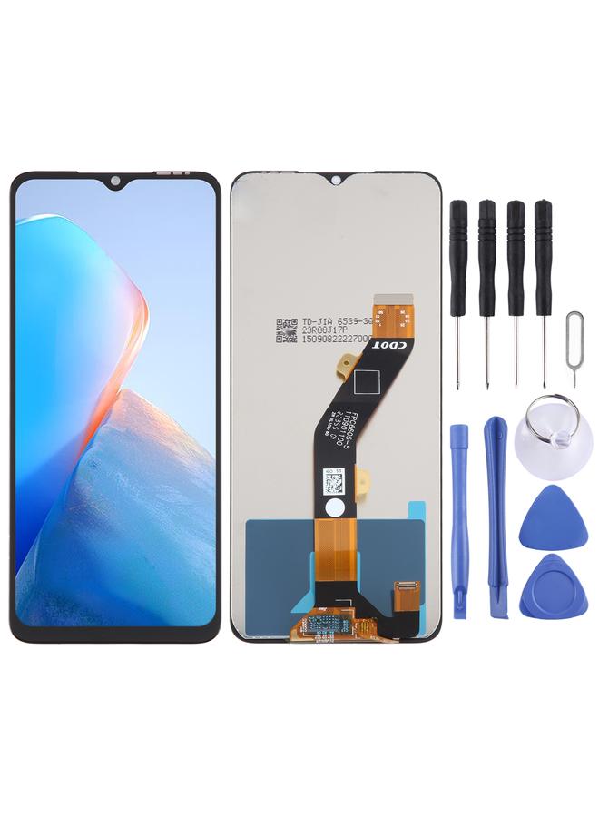 erorex Replacement For Tecno Spark 10 KI5q OEM LCD Screen with Digitizer Full Assembly - Image 1