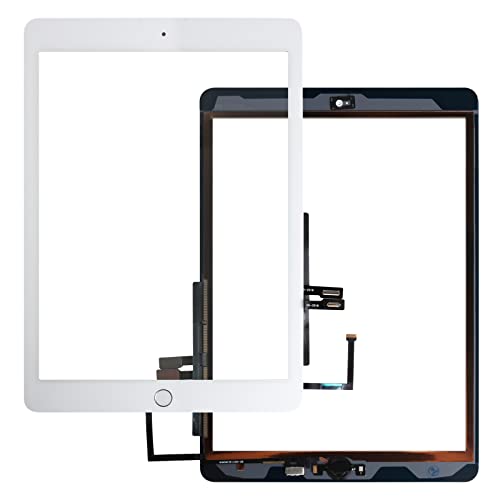 ARSSLY for iPad 6 2018 A1893 A1954 Touch Screen Replacement for iPad 6th Gen Digitizer for iPad 2018 Glass Panel with Tools & Home Button(White,Not LCD Display) - Image 3