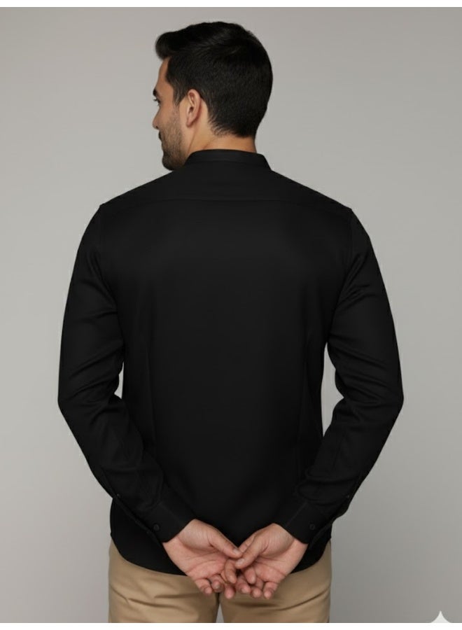 RIGO Black Casual Shirt for Men - Image 2