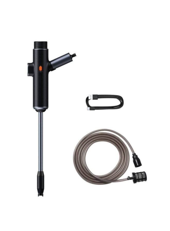 Baseus Baseus Dual Power Portable Electric Car Wash Spray Nozzle Set - Cluster Black  - Image 1
