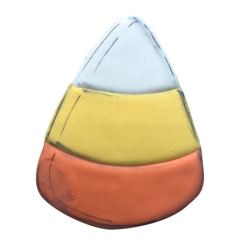 LILIAO Candy Corn Cookie Cutter for Halloween - 2.8 x 4 inches - Stainless Steel - Image 2